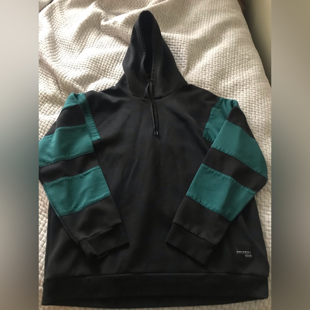 Adidas Originals Eqt Hoodie For Men Size L